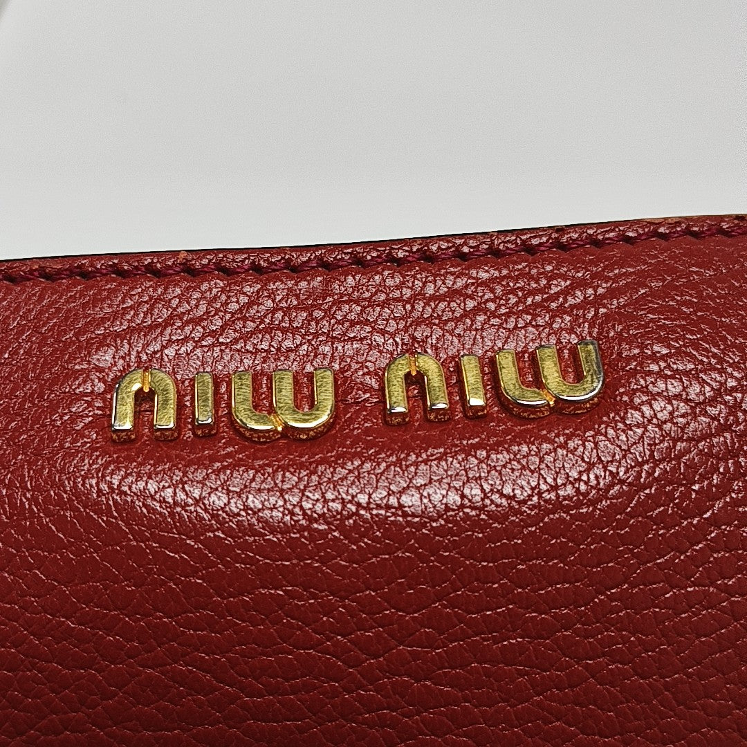 Calfskin Shoulder Bag Multicolor