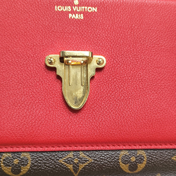 VICTOIRE Monogram Coated Canvas Brown