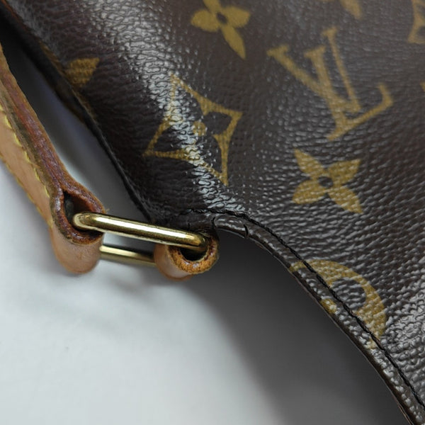 MUSETTE TANGO Monogram Coated Canvas Brown