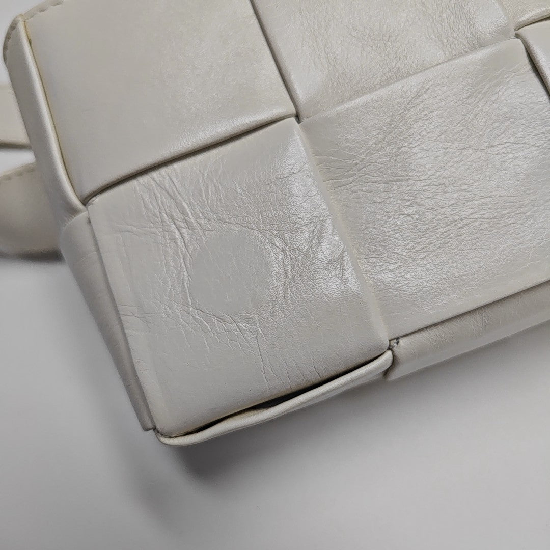 Cassette Small Calfskin White