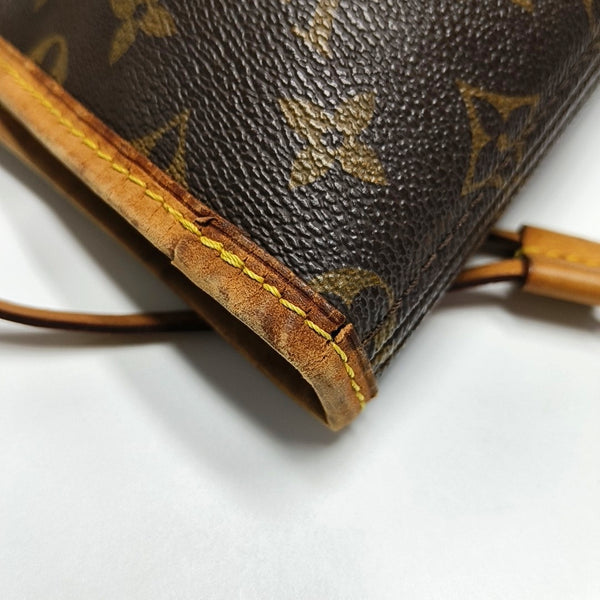 NEVERFULL GM Monogram Coated Canvas Brown