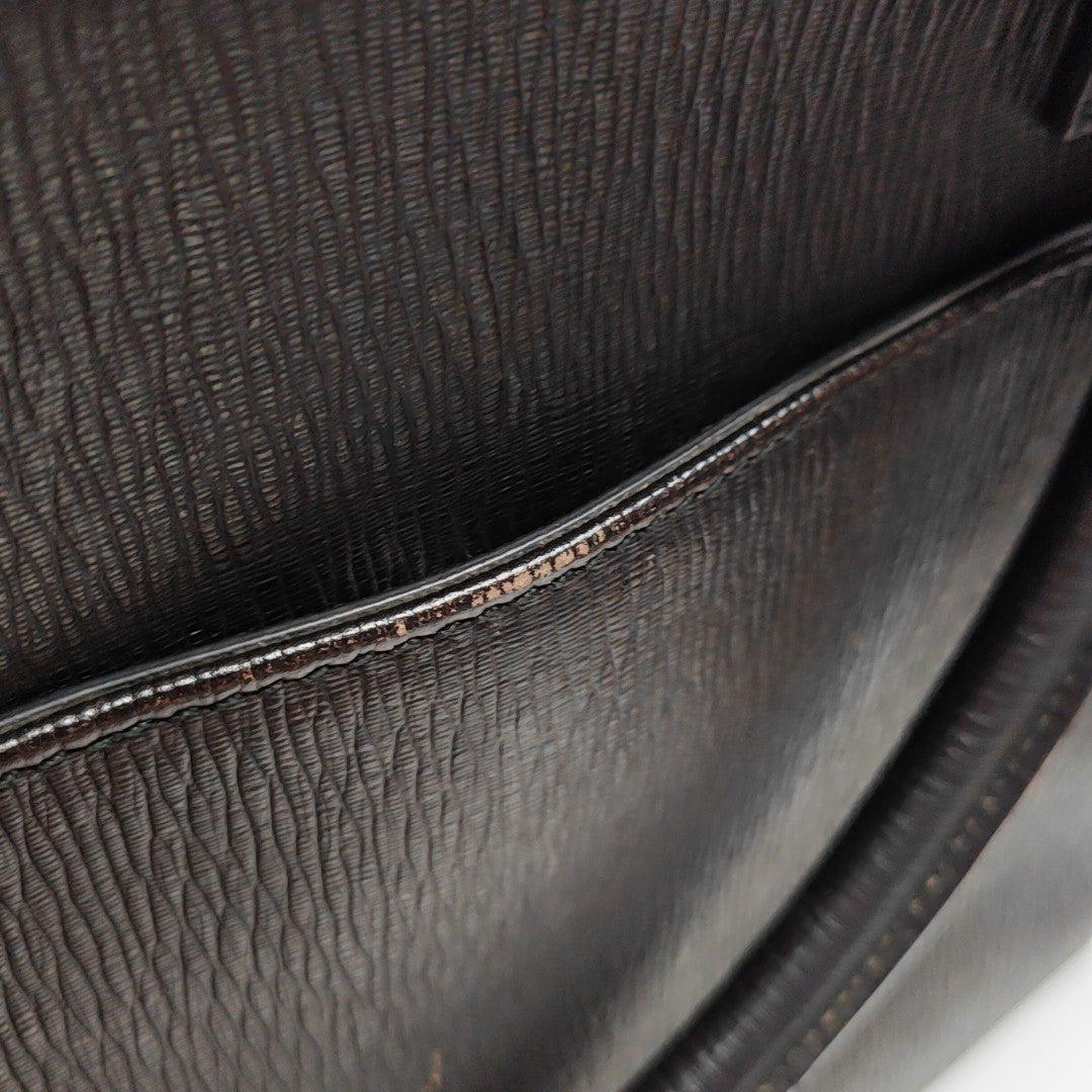 Calfskin Crossbody Bag Brown