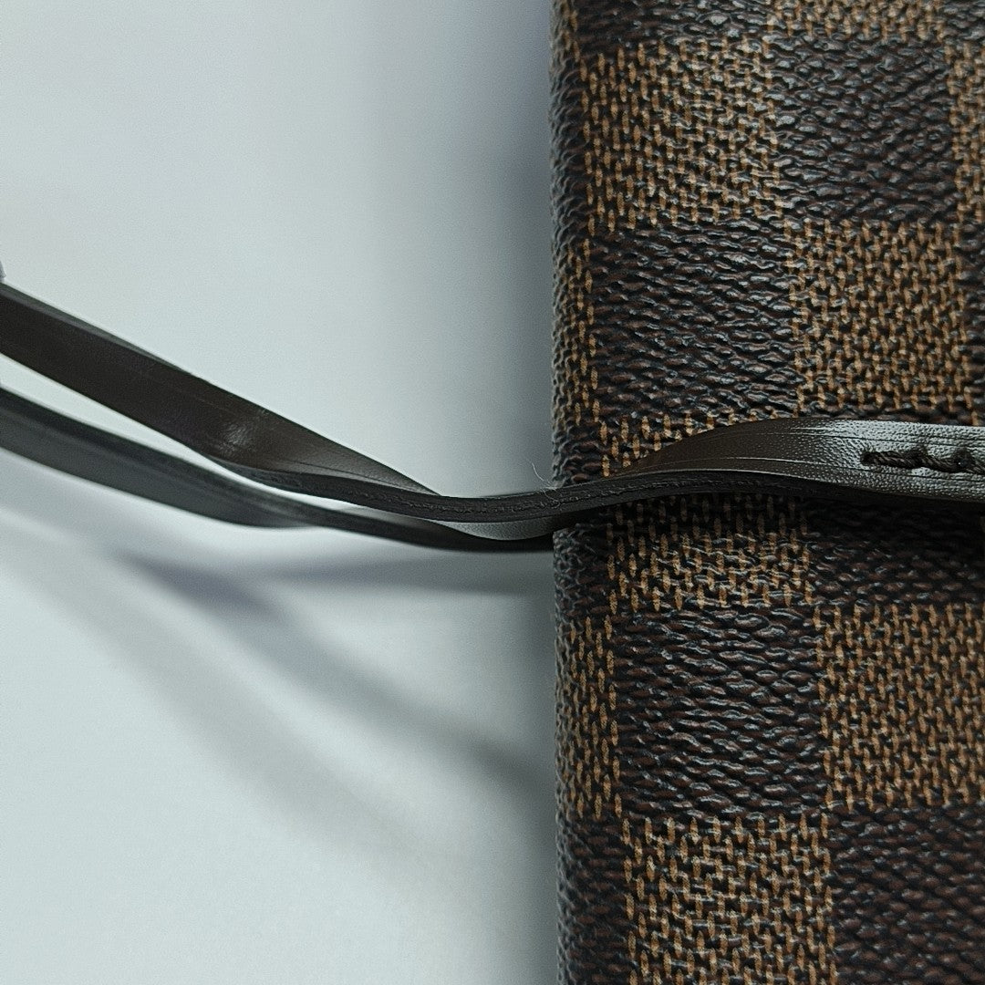 NEVERFULL MM Damier Ebene Coated Canvas Brown