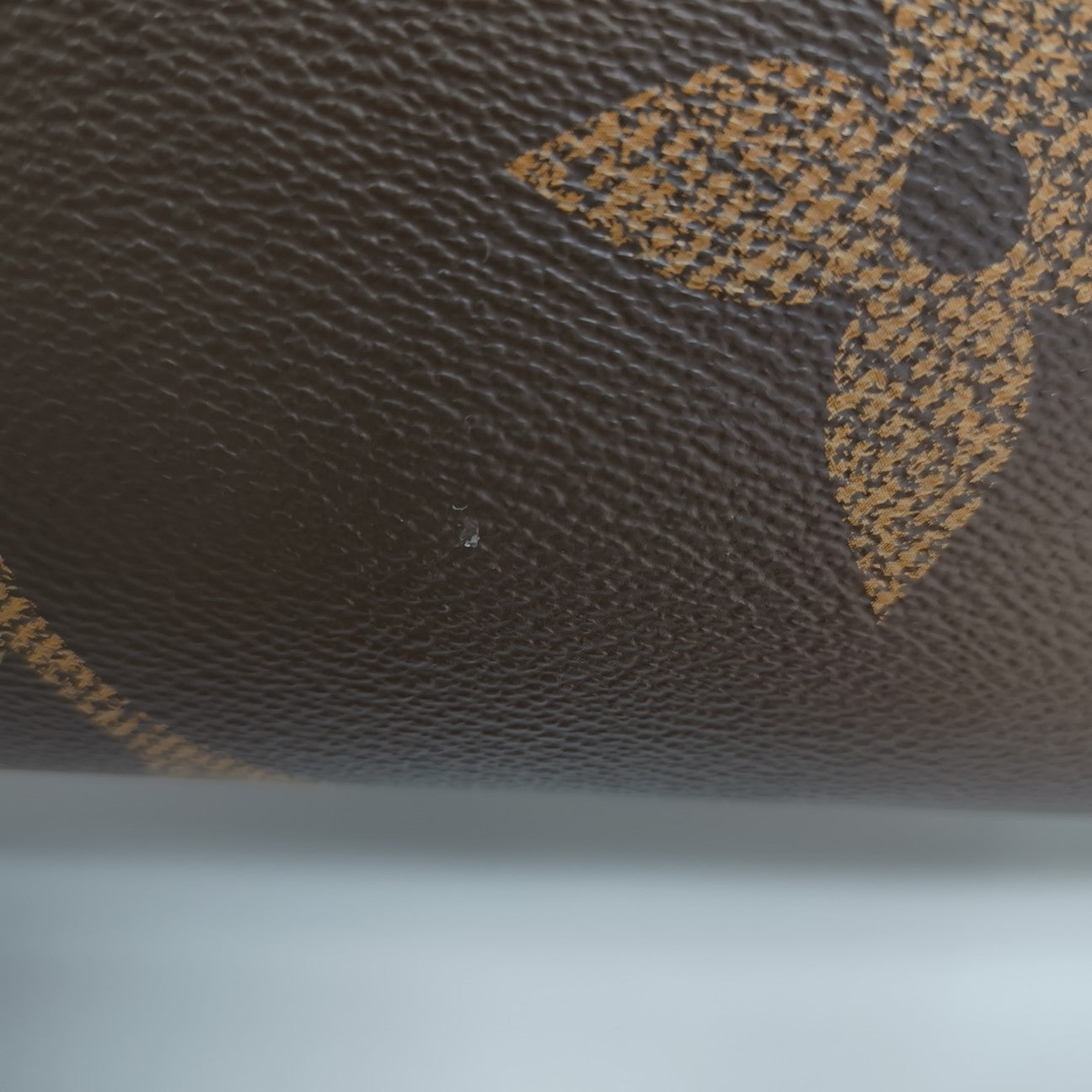 ONTHEGO MM Monogram Coated Canvas Brown