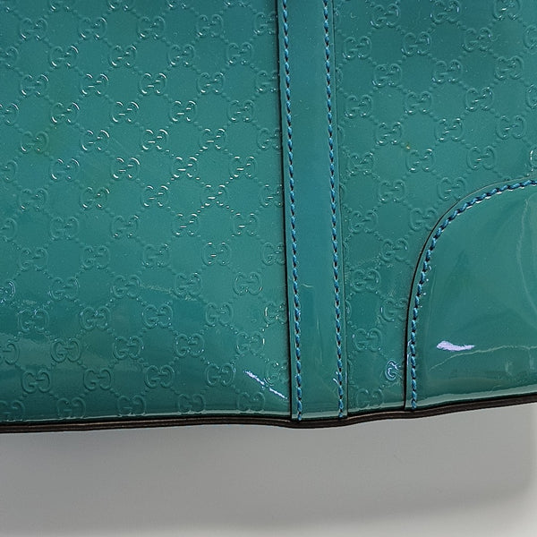 Monogram Patent Leather Blue