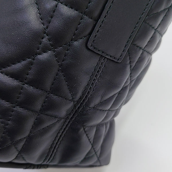 Toujours Small Cannage Calfskin Black
