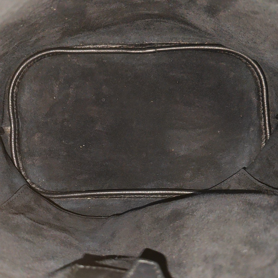 Calfskin Shoulder Bag Black