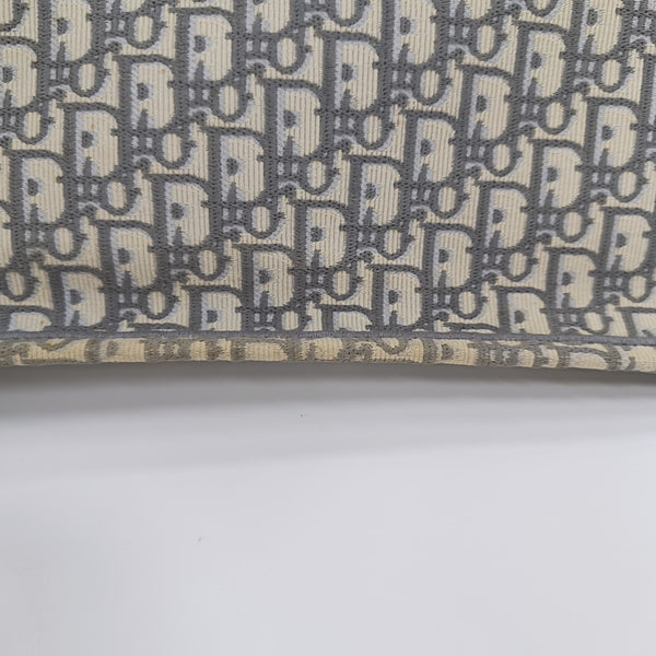 Book Tote Large Oblique Canvas Gray