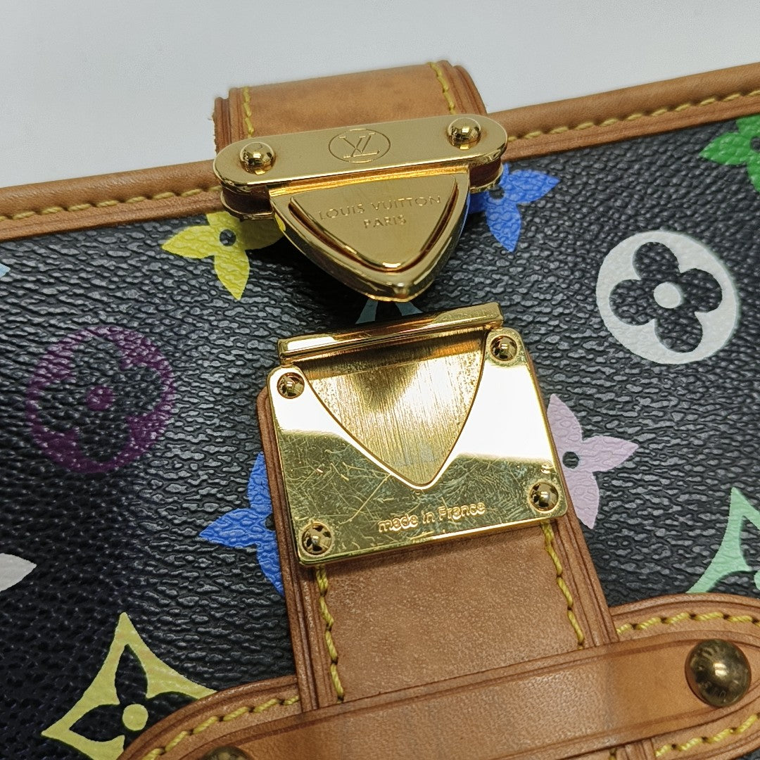 SHIRLEY Monogram Coated Canvas Black
