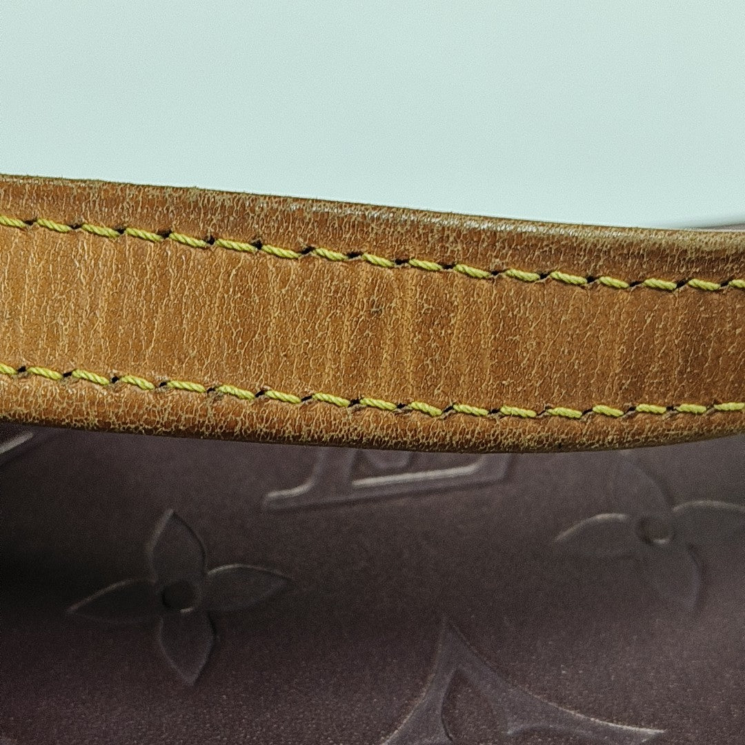 FOWLER Monogram Calfskin Red