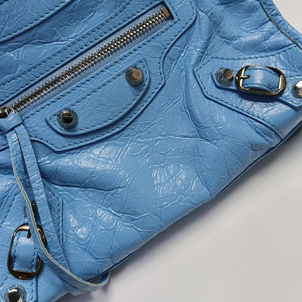 Classic City Mini Lambskin Blue