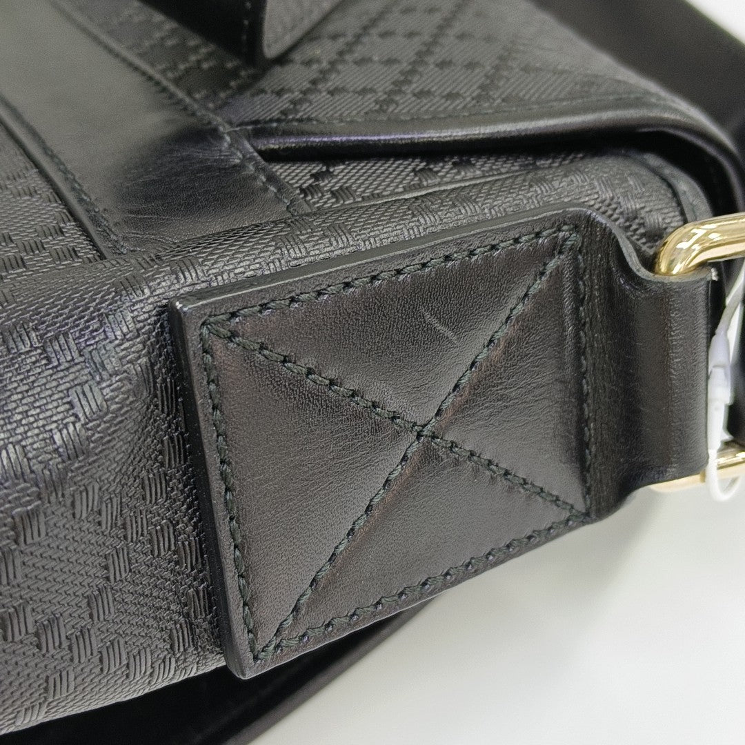 Calfskin Shoulder Bag Black