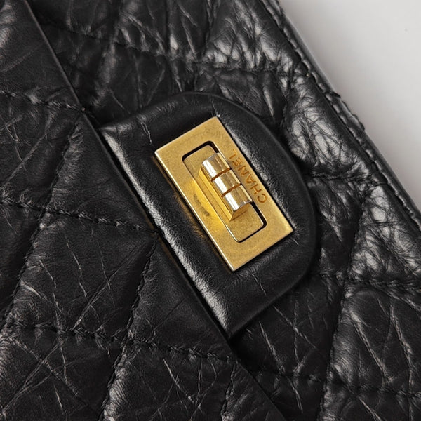 2.55 224 (mini) Quilted Vintage Calf Black