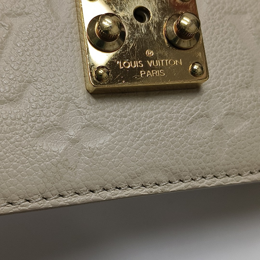 MÉTIS Monogram Calfskin Beige