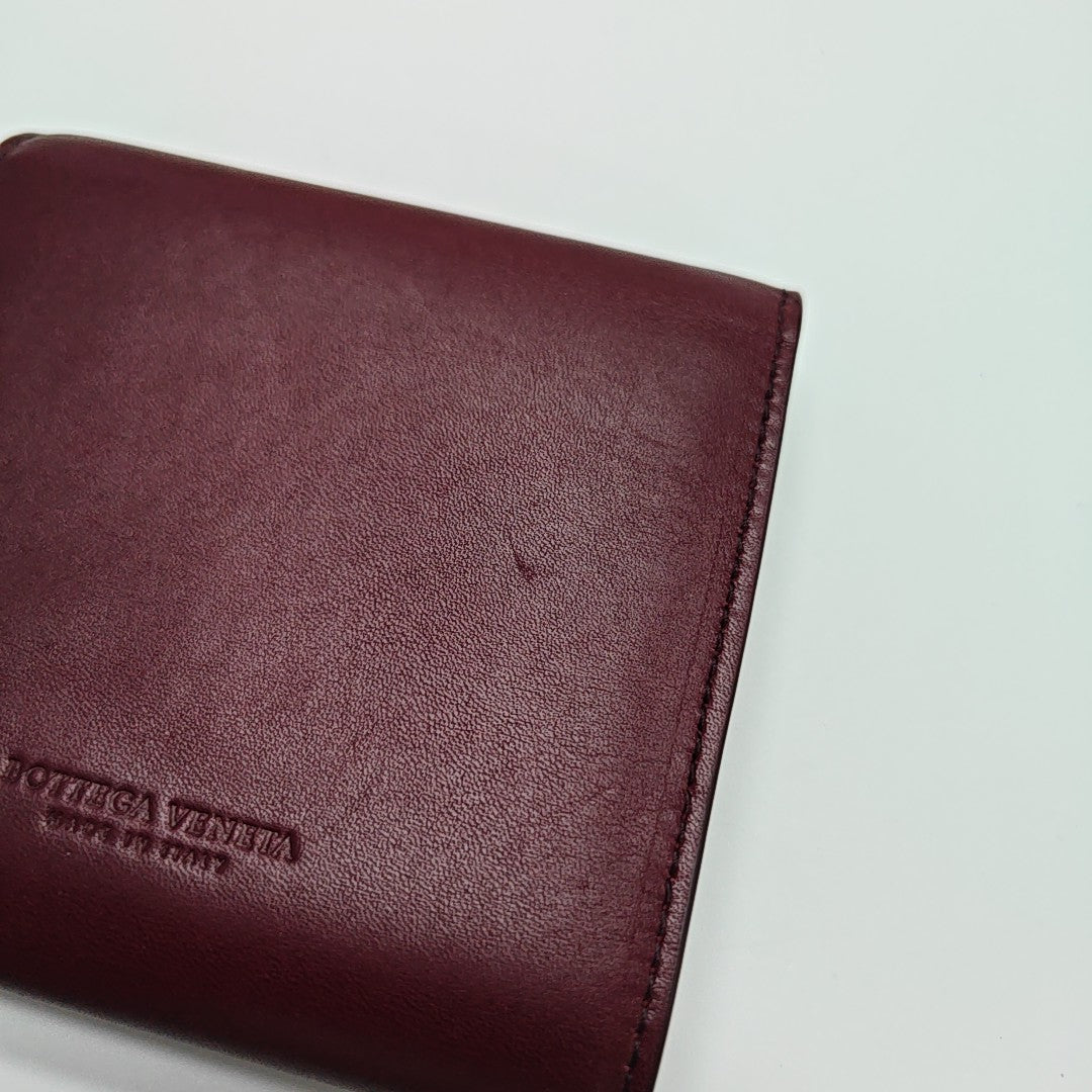 Calfskin Wallet Red