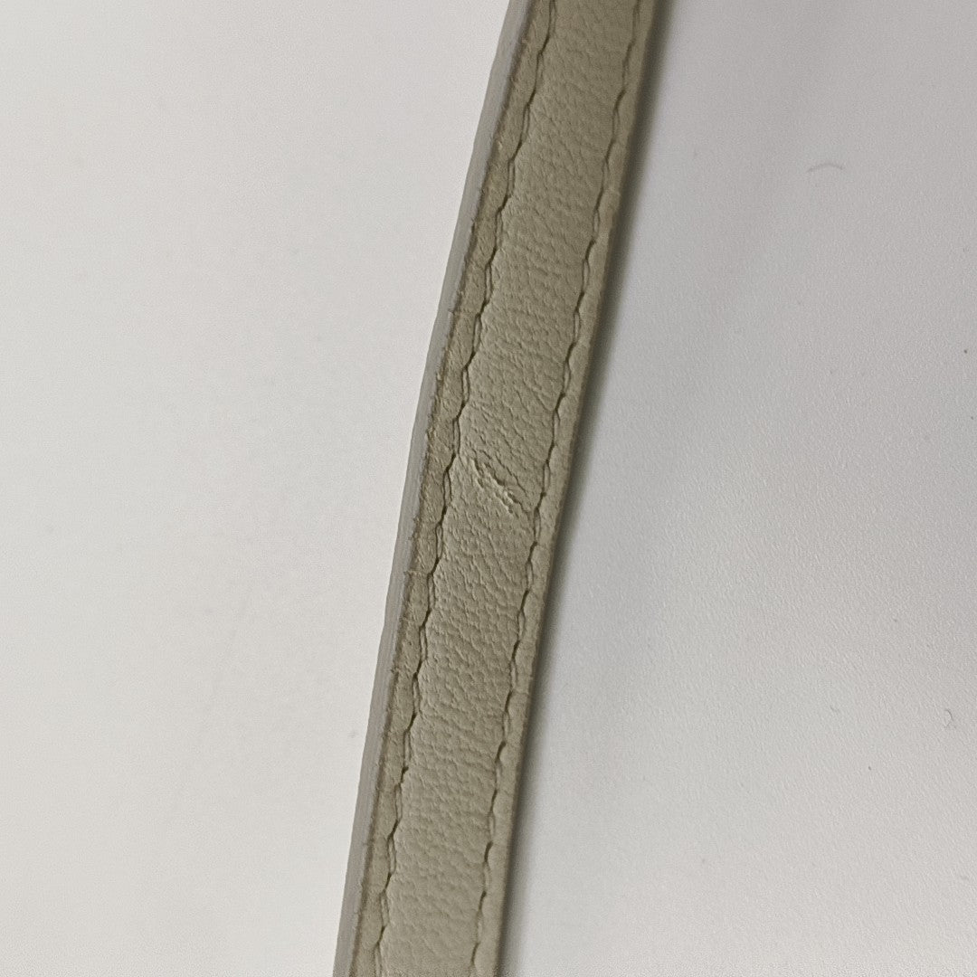 Matelassé Quilted Lambskin White