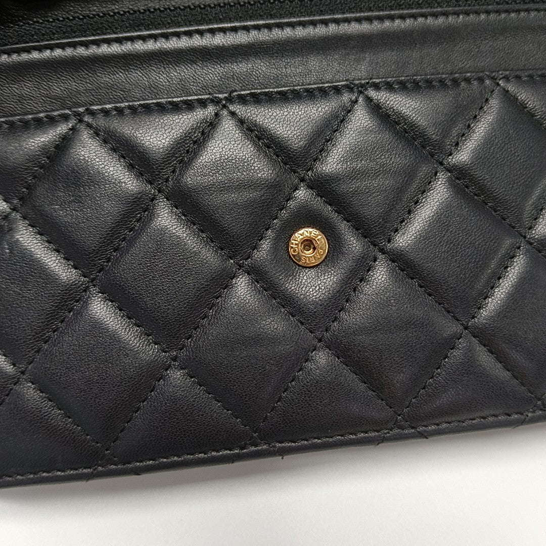 WOC Mini Lambskin Black