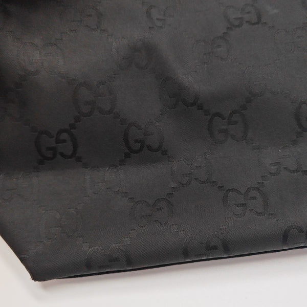 Monogram Canvas Shoulder Bag Black