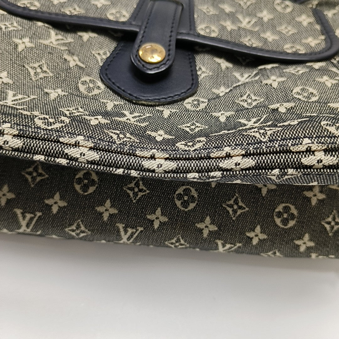 MARY KATE Mini Monogram Canvas Gray