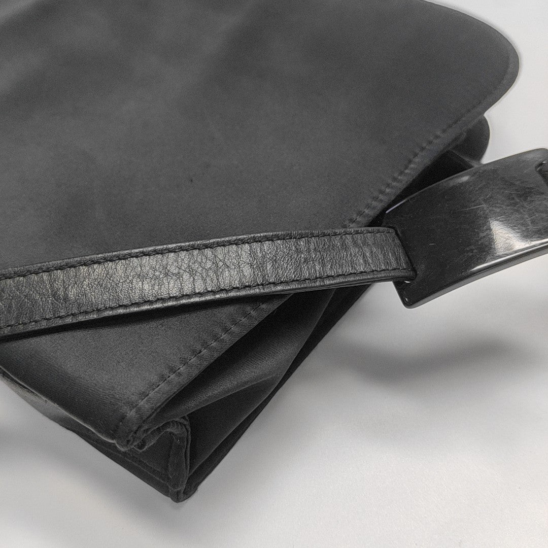 Nylon Shoulder Bag Blue