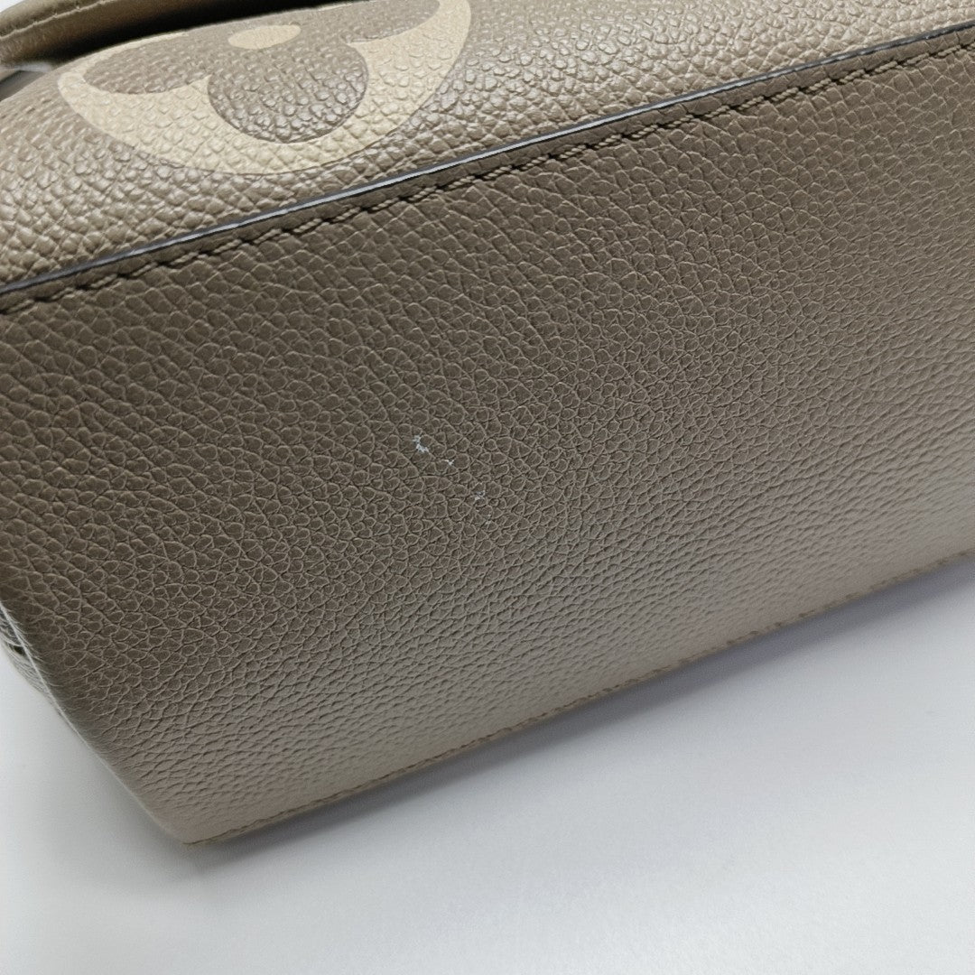 MADELEINE Monogram Calfskin Gray
