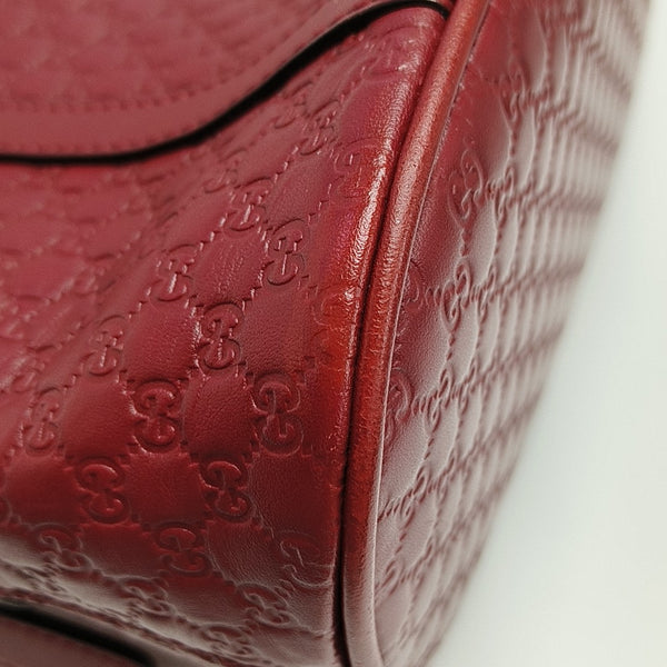 Microguccissima Monogram Calfskin Red