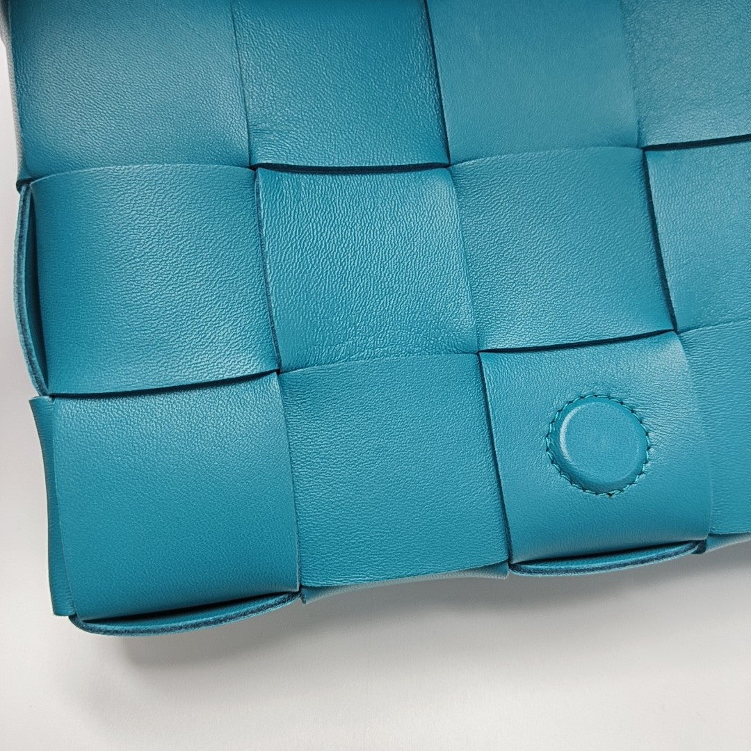 Cassette Medium Lambskin Blue