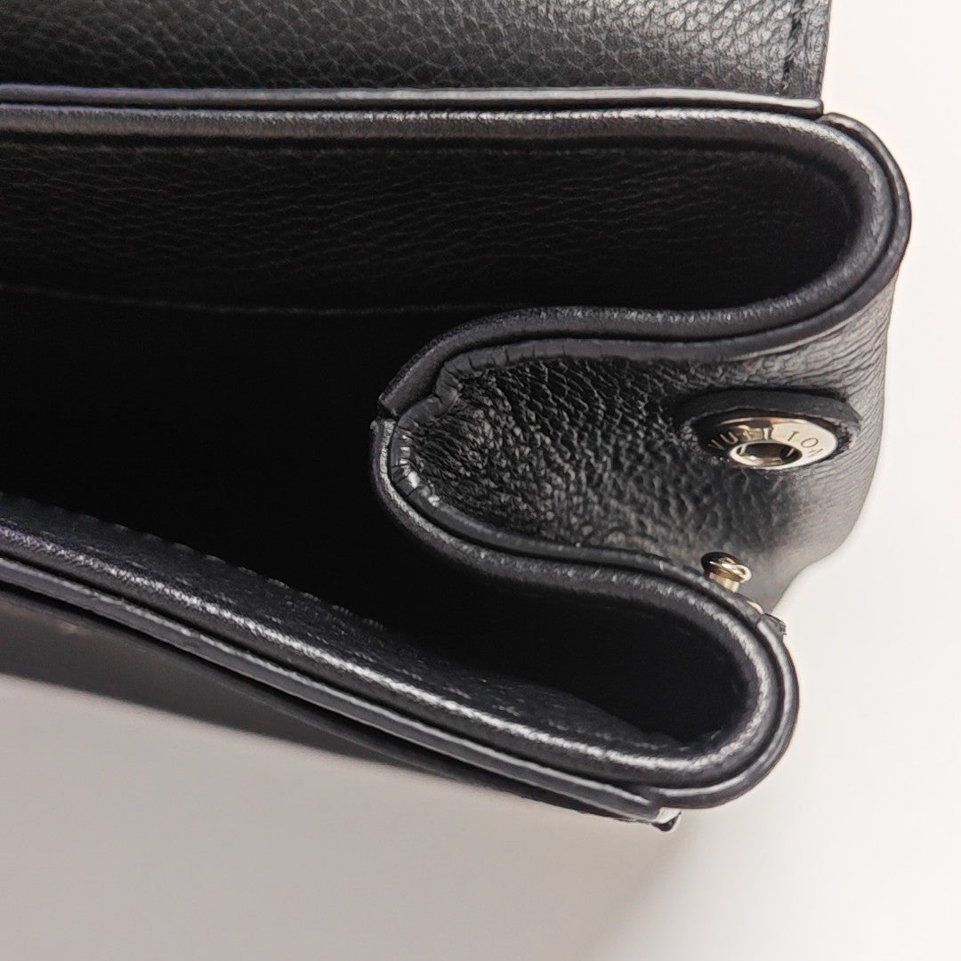 LOCKME BB Calfskin Black