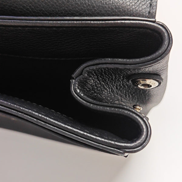 LOCKME BB Calfskin Black