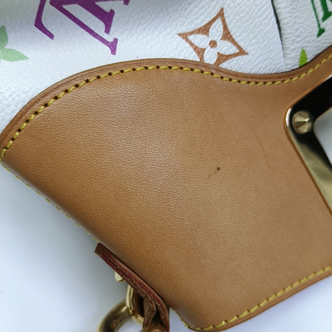 LV × TM JUDY PM Monogram Coated Canvas White