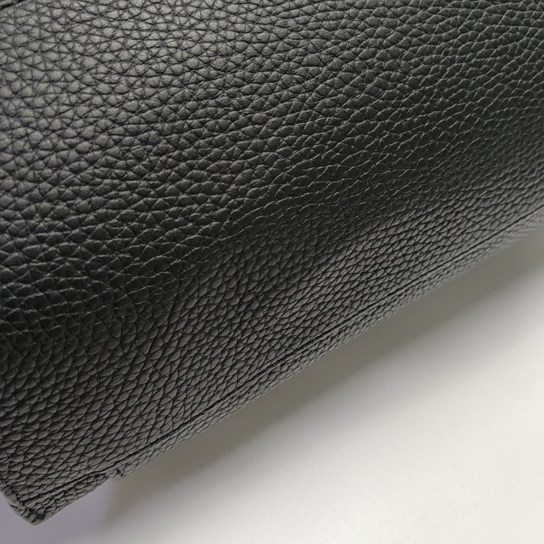 Calfskin Backpack Black