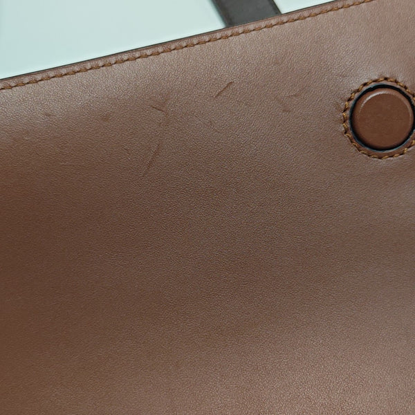 Gusset Calfskin Brown