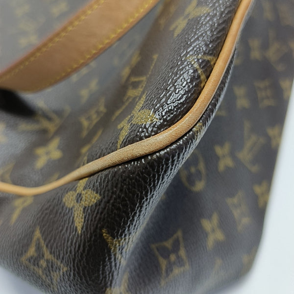 BATIGNOLLES MM Monogram Coated Canvas Brown