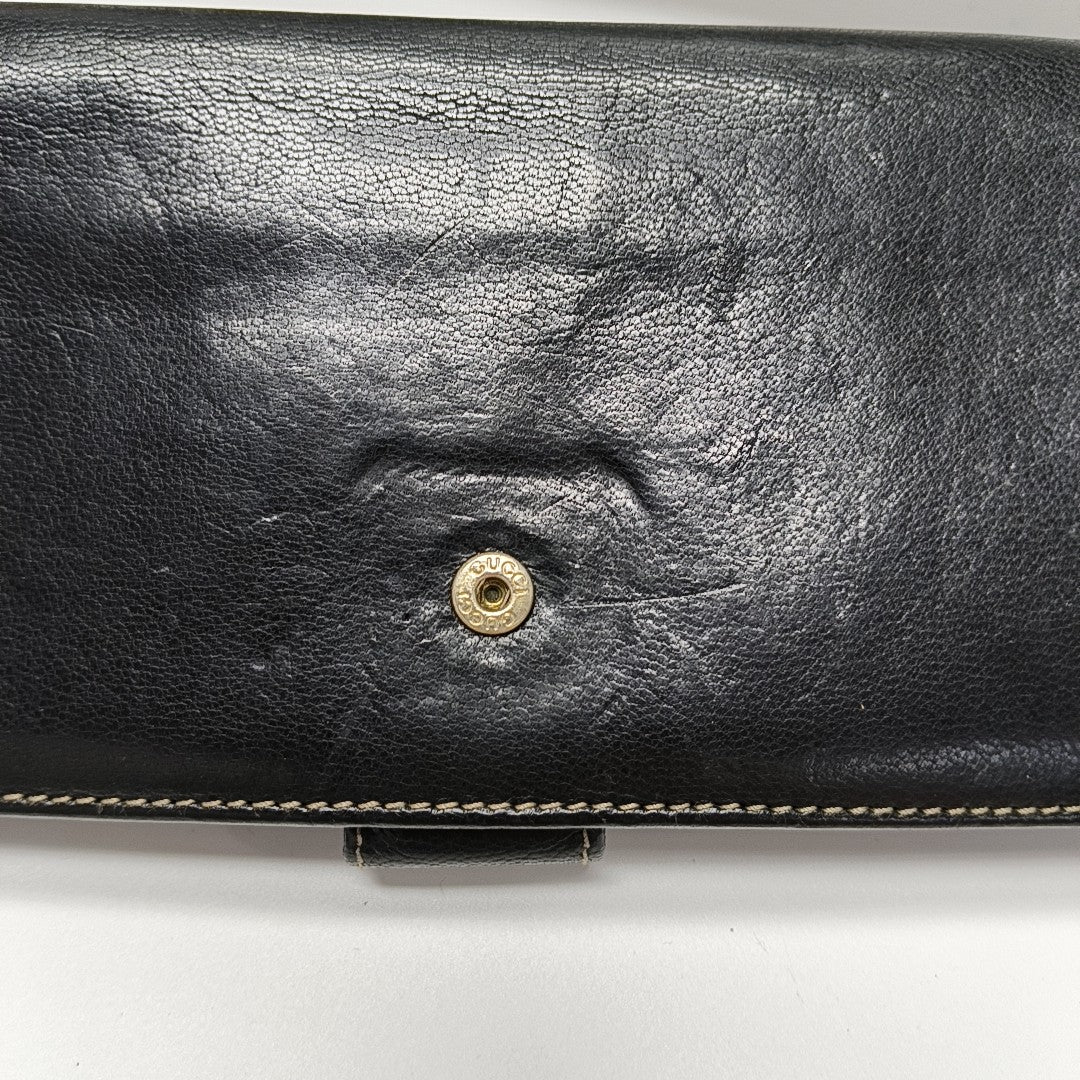Calfskin Wallet Black