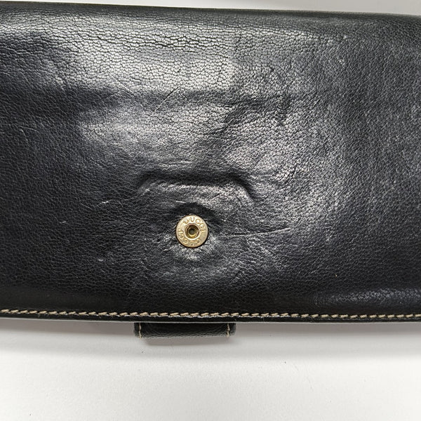 Calfskin Wallet Black