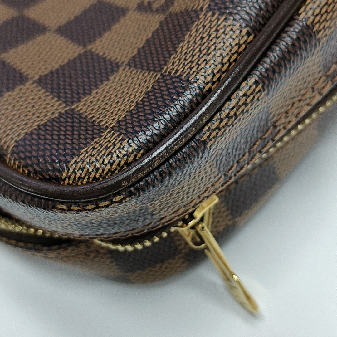 PORTE-DOCUMENTS Damier Ebene Coated Canvas Brown