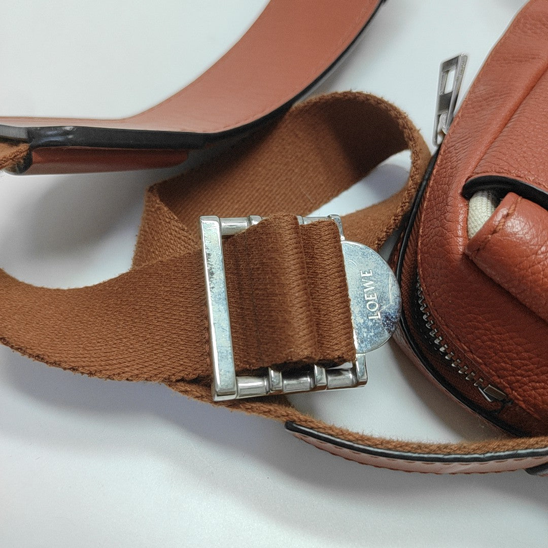 Calfskin Shoulder Bag Red