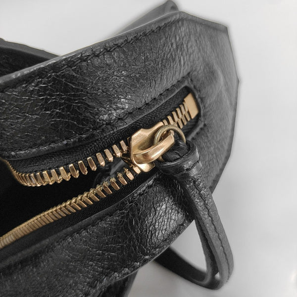 Neo Classic Super Mini Lambskin Black