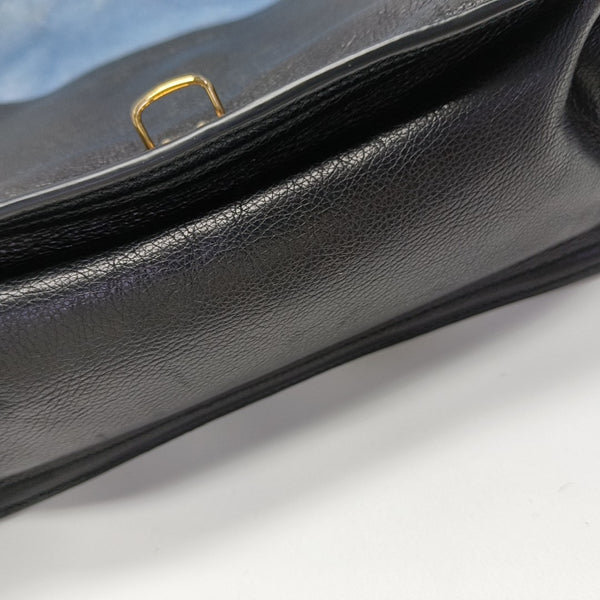 Etiquette Calfskin Black