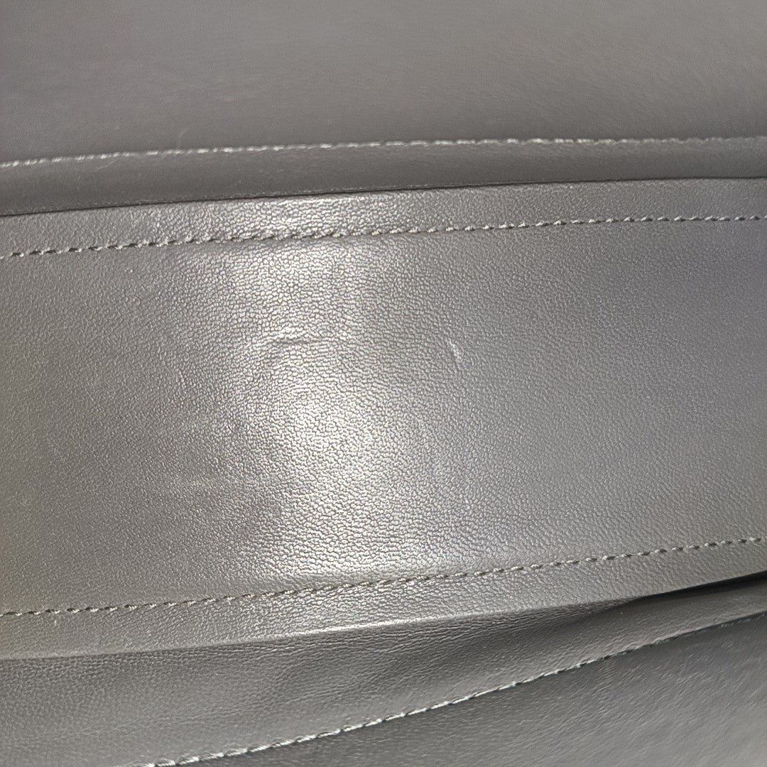 Hourglass S Quilted Lambskin Gray