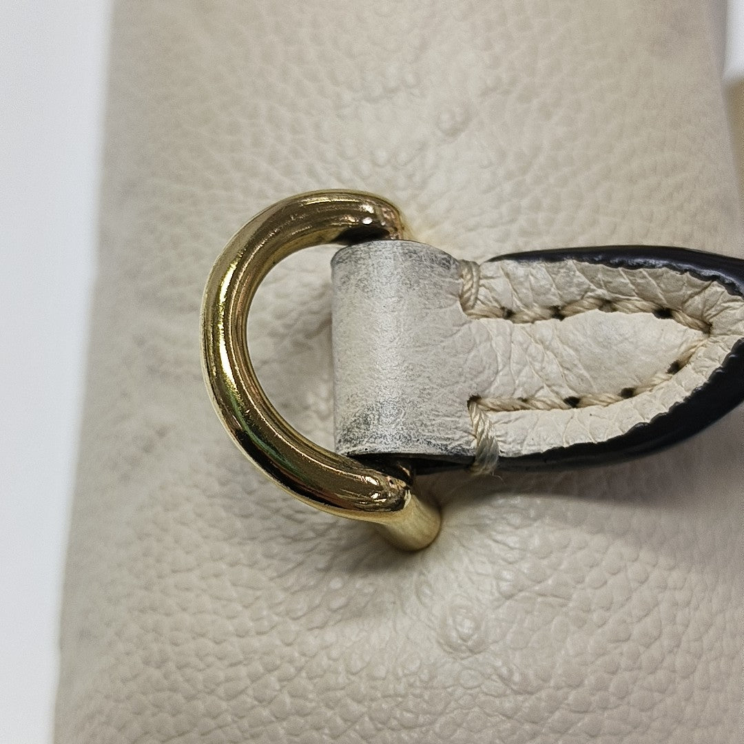 NANO MADELEINE Nano Monogram Calfskin Beige