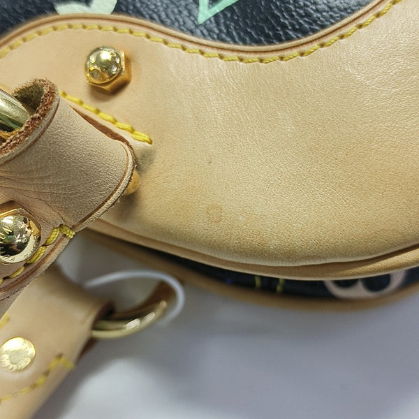 LV × TM CLAUDIA Monogram Coated Canvas Black