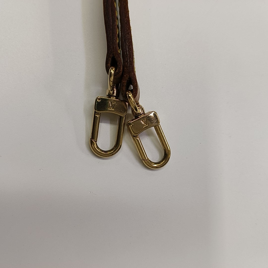 EVA Monogram Coated Canvas Brown