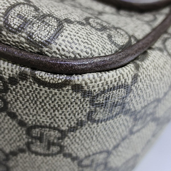 Ophidia Small Monogram Coated Canvas Beige