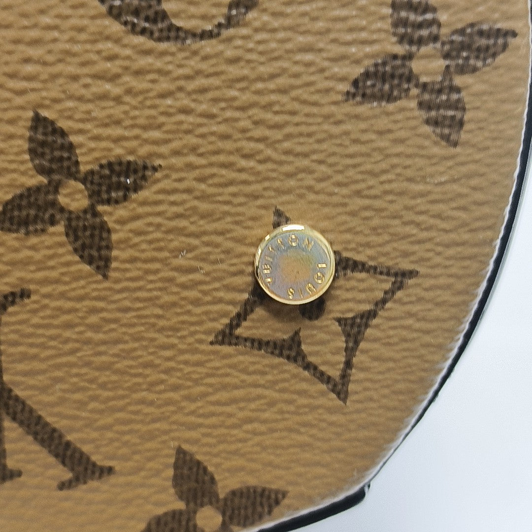 CANNES PM Monogram Coated Canvas Brown