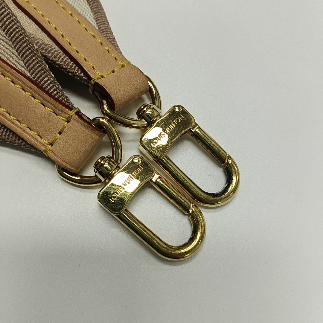 NEVERFULL BB Monogram Coated Canvas Brown