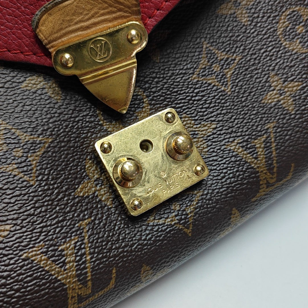 PALLAS BB Monogram Coated Canvas Brown