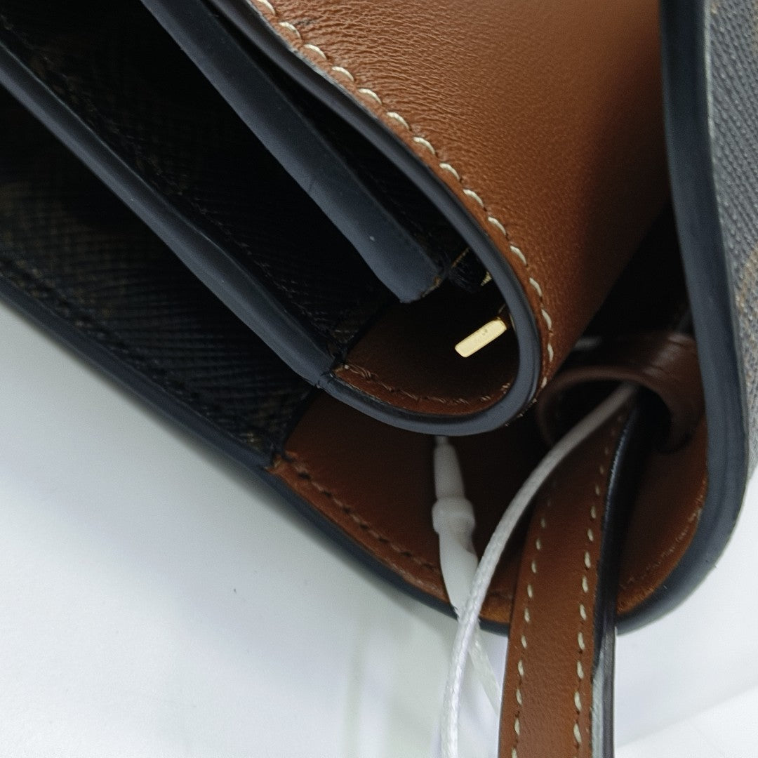 TRIOMPHE CANVAS Small Coated Canvas Brown