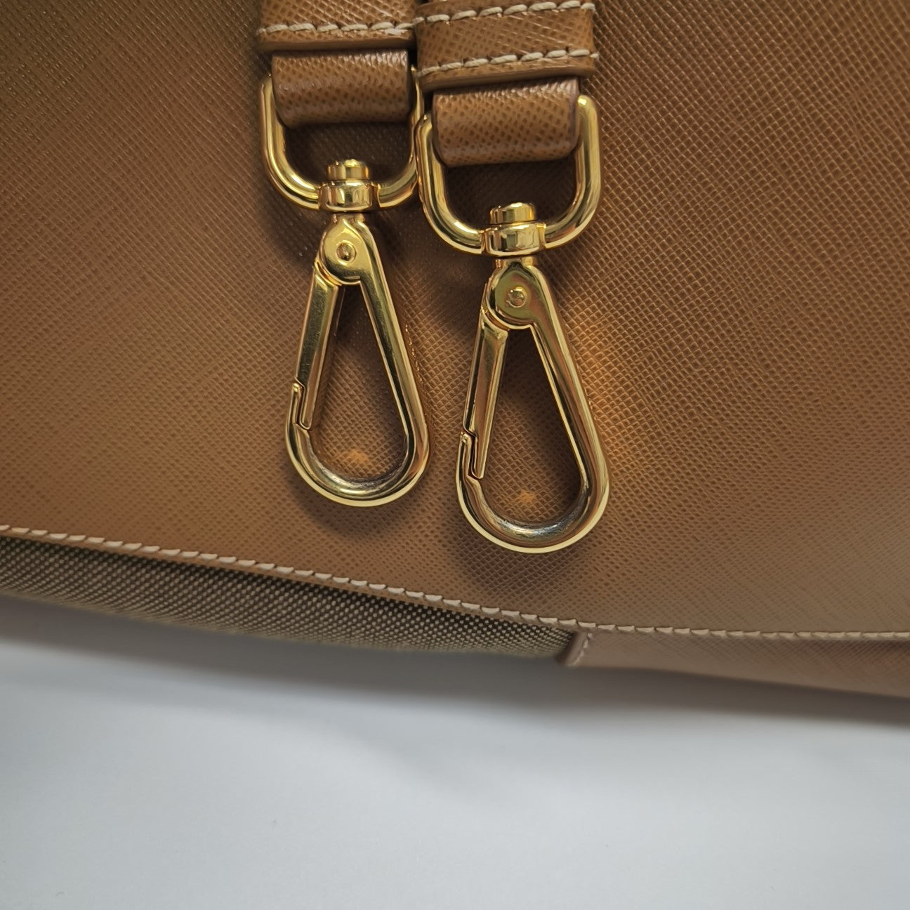 Canvas Shoulder Bag Brown