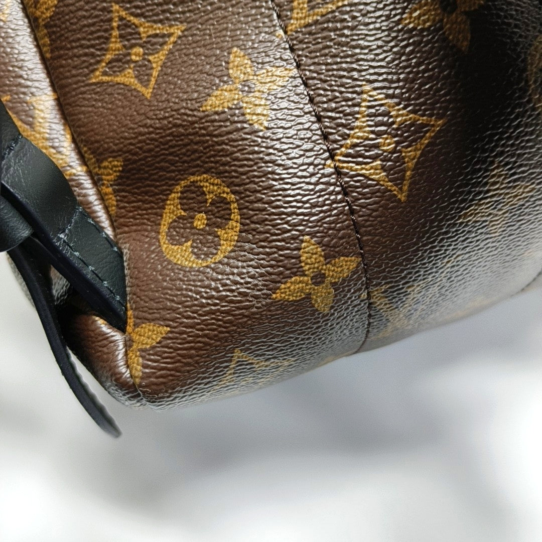 PALM SPRINGS PM Monogram Coated Canvas Brown